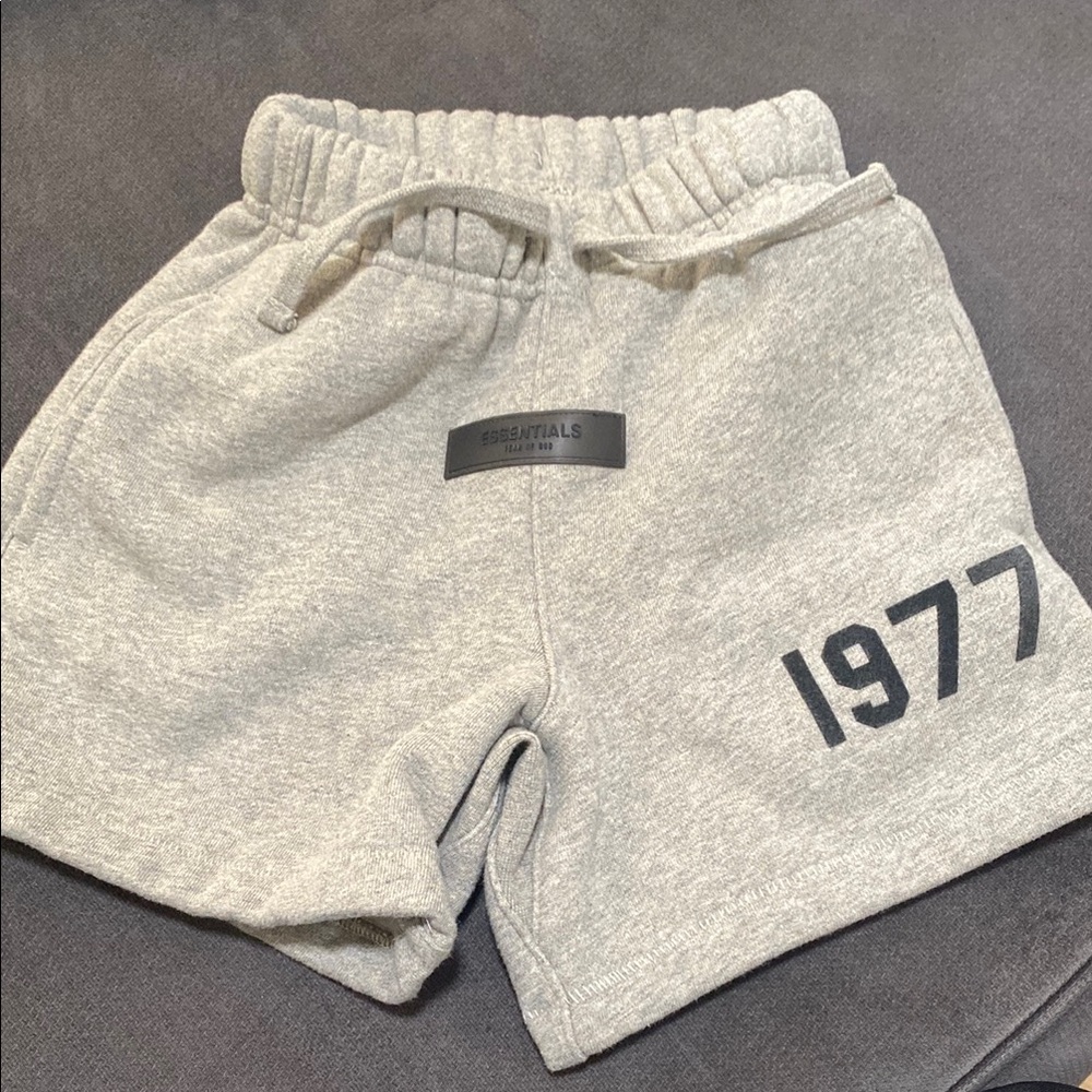 Essentials Gray 1977 Shorts